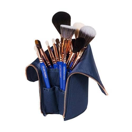 Golden Triangle PHASE I Complete 15pc. Brush Set with Pouch
