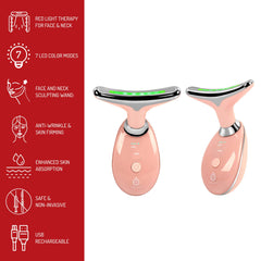 Pursonic 7-in-1 LED Light Therapy Beauty Device