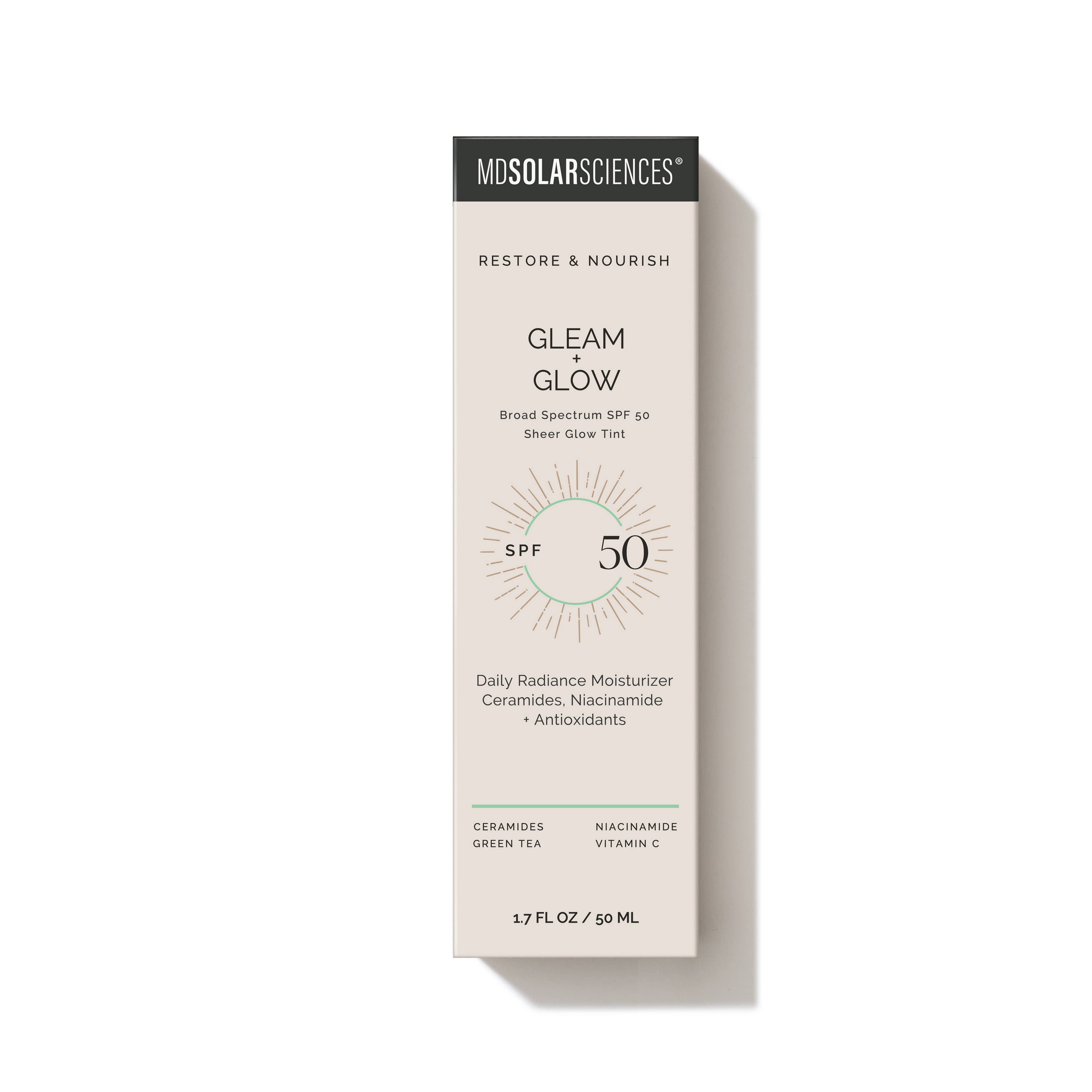 Gleam + Glow SPF 50 Illuminating SPF Moisturizer