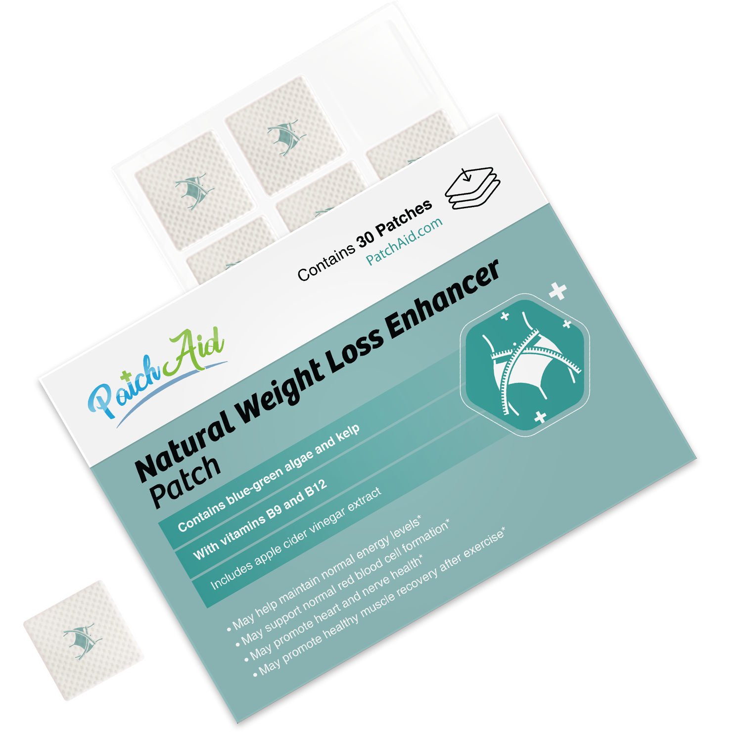 Natural Weight Loss Enhancer Patch - Metabolism & Energy Aid