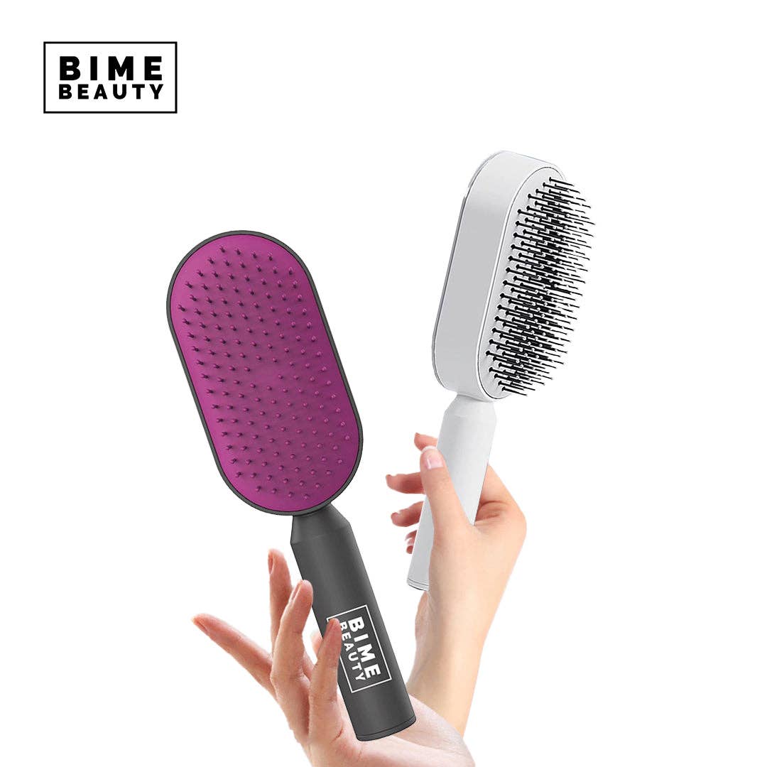 Healthy Hair Duo: Automatic Curler & Self Cleaning Brush