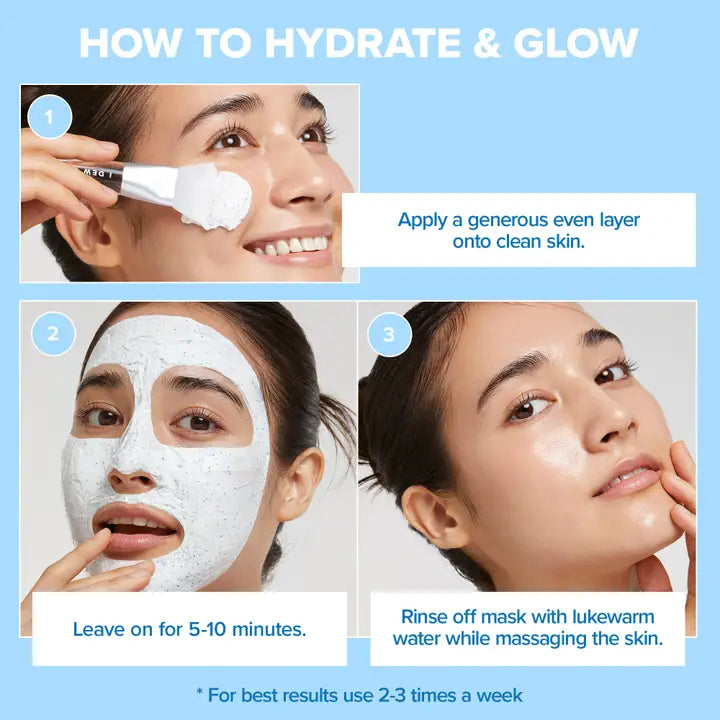 I Dew Care Cake My Day Hydrating Hyaluronic Acid Vegan Mask