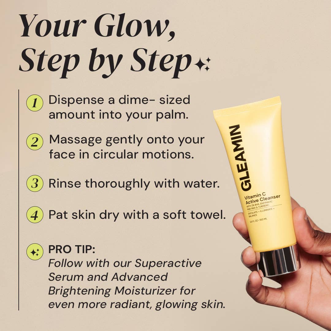 Gleamin - Clarifying Brightening Cleanser