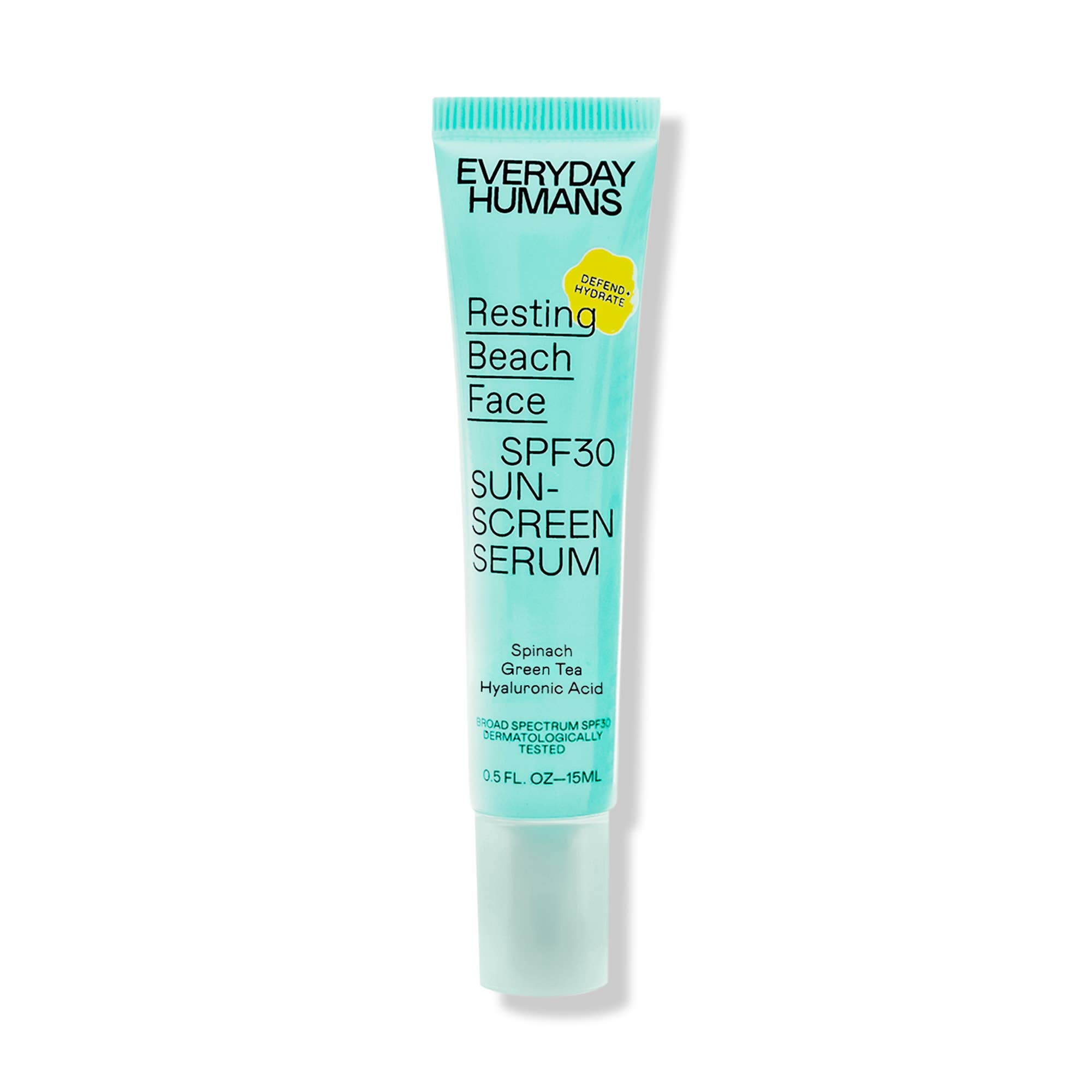 Resting Beach Face SPF30 Sunscreen Serum Mini Size 0.5 oz