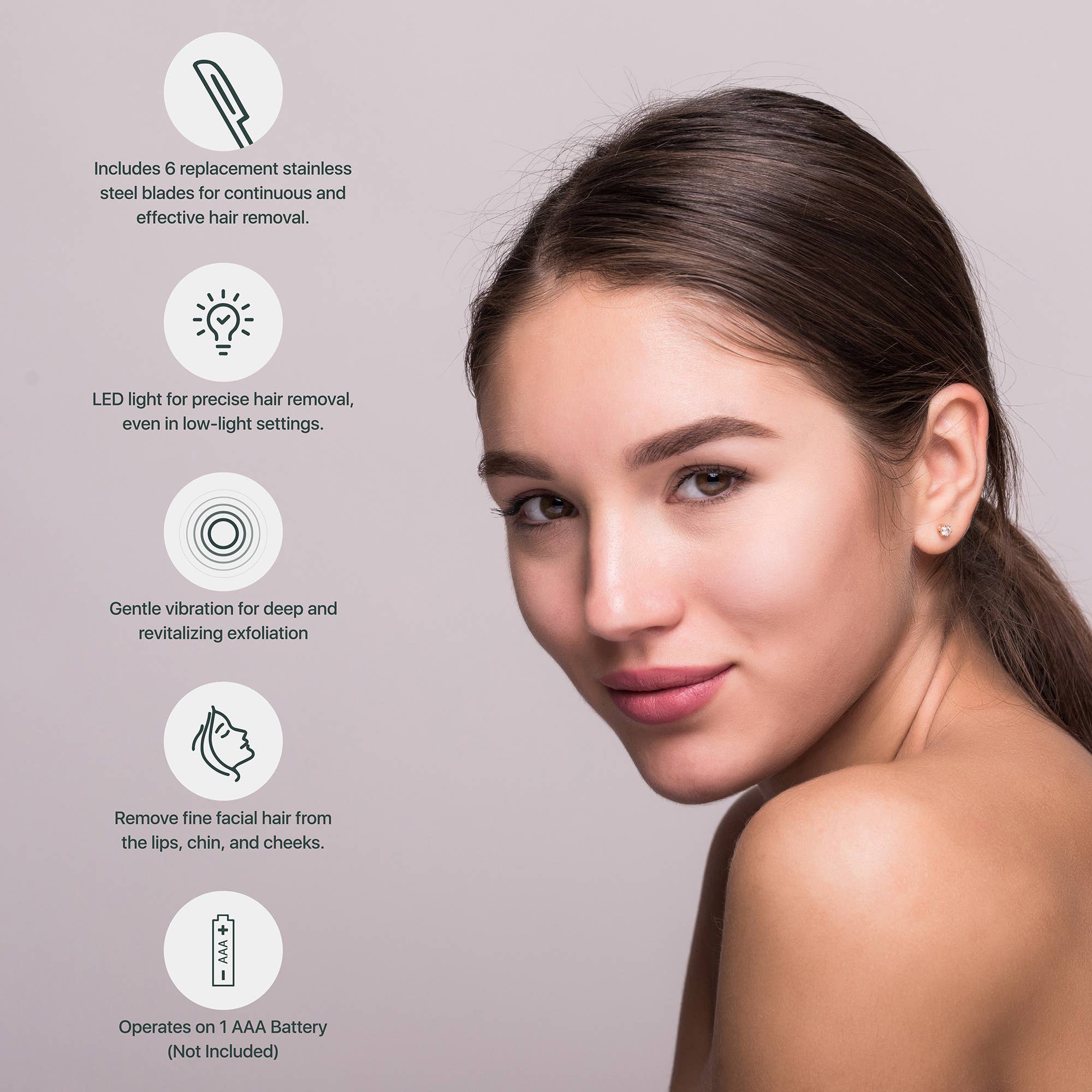 Precision Dermaplaning Hair Remover Tool