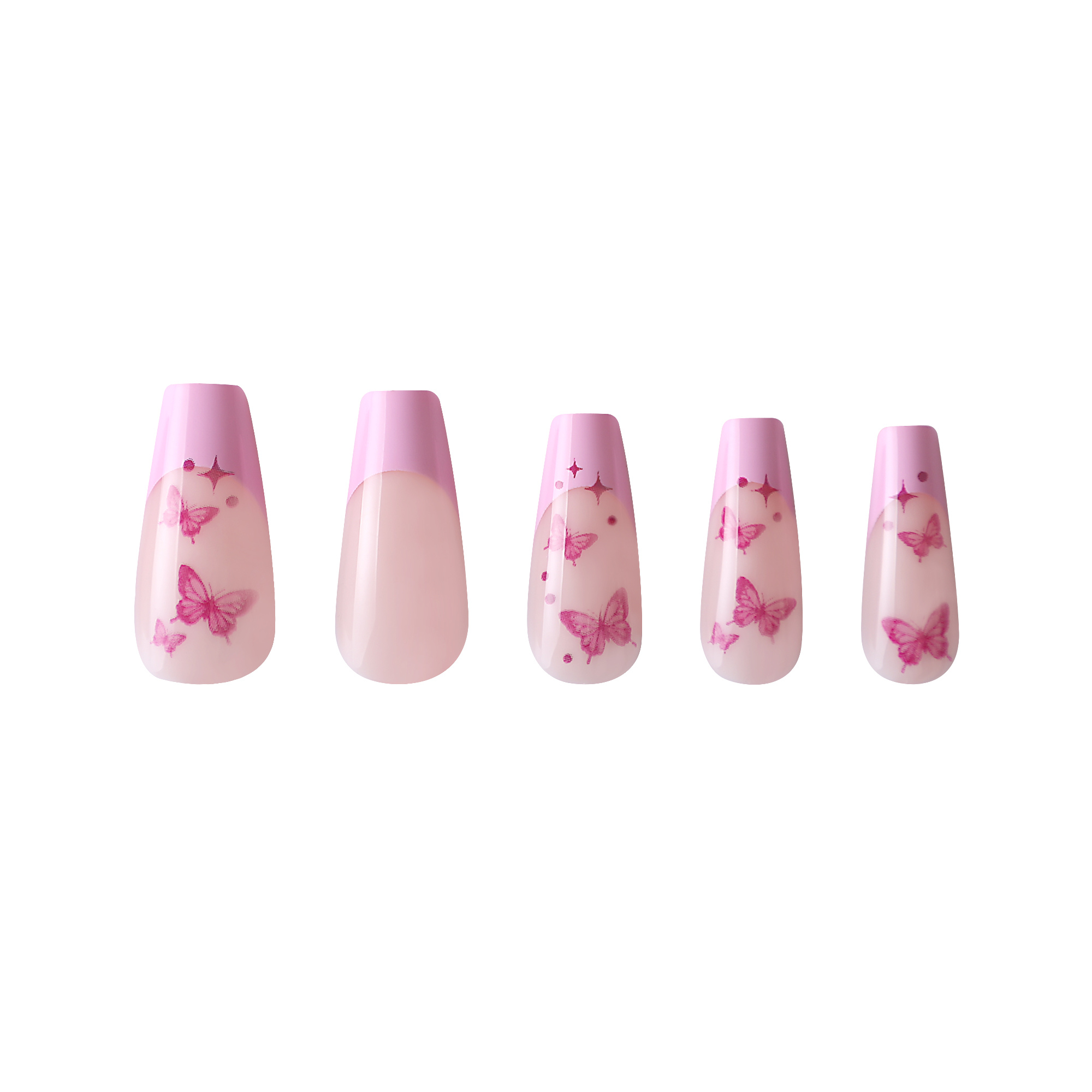 PaintLab Butterfly Kiss Press-On Nails