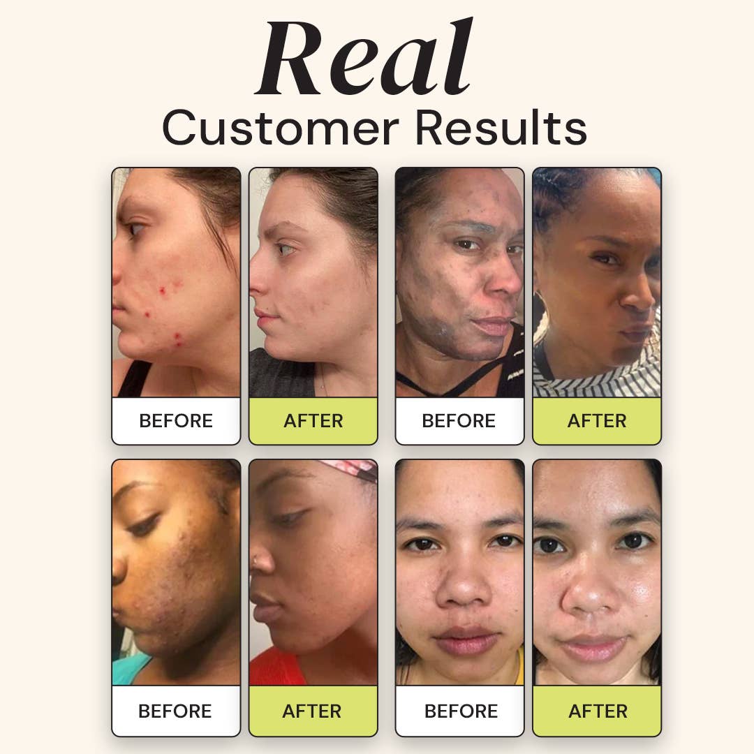 Gleamin - Vitamin C Clay Mask with Brush